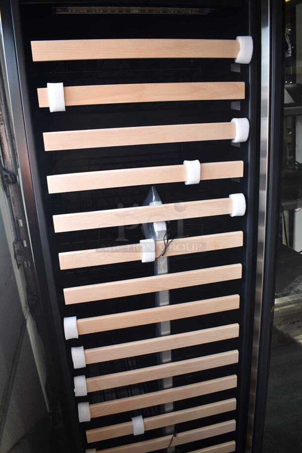 BRAND NEW SCRATCH AND DENT! Whynter BWR-1662SD 166 Bottle Built-in Stainless Steel Compressor Wine Refrigerator Merchandiser. 115 Volts, 1 Phase. Tested and Working! - Image 3 of 5