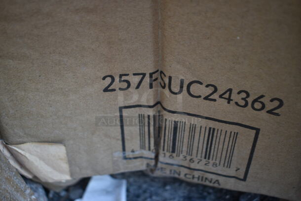BRAND NEW SCRATCH AND DENT! Lavex 257FSUC24362 36" x 24" x 35" Two Shelf Steel Utility Cart - Fully Welded - Image 3 of 3