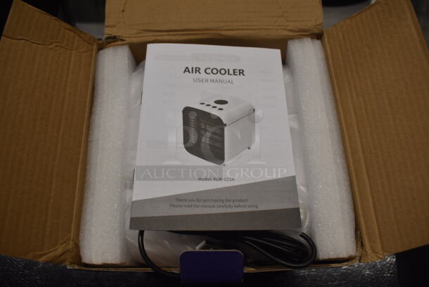 BRAND NEW IN BOX! Air Cooler Personal Space Cooler. 7x7x8 - Image 2 of 4