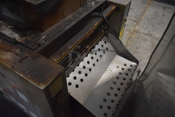 2018 Nieco JF63-2G Stainless Steel Commercial Countertop Natural Gas Powered BroilVection Conveyor Charbroiled Burger Grill. - Image 8 of 8