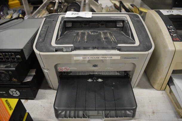 HP Laserjet P1505n Countertop Printer. 14.5x13x8.5