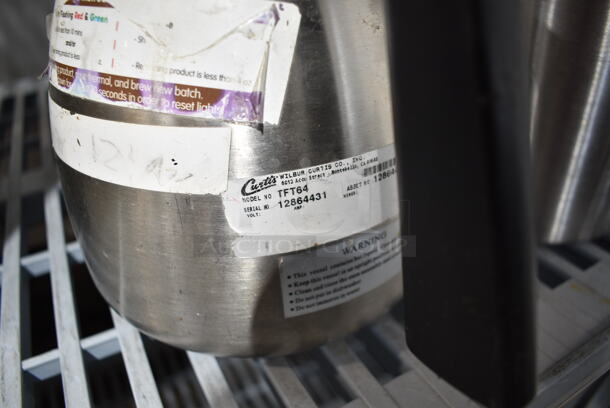 4 Various Metal Items; 3 Satellite Servers and 1 Coffee Pot. 4 Times Your Bid! - Image 7 of 11