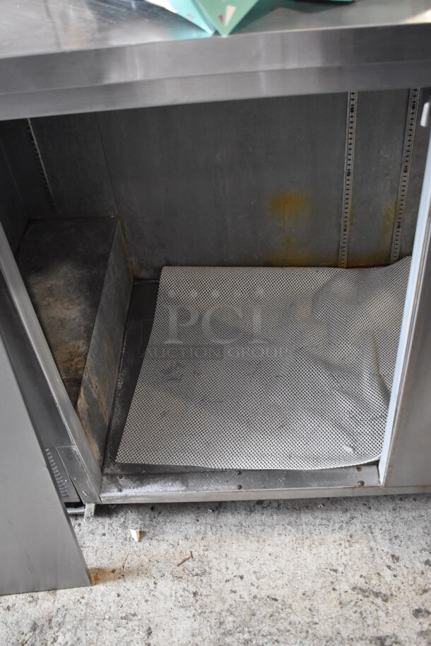 Beverage Air BB68 Stainless Steel Commercial 2 Door Back Bar Cooler. 115 Volts, 1 Phase. Cannot Test Due To Missing Power Cord - Image 4 of 6