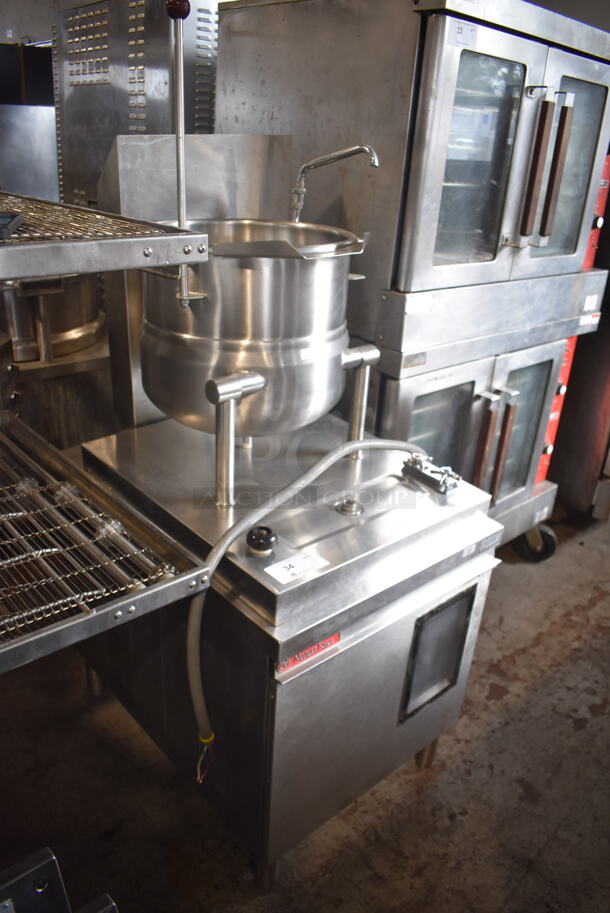 Market Forge M24GT00A Commercial Stainless Steel Floor Standing Natural Gas Steam Kettle Filtration. 120 V/1 Phase. - Image 2 of 10