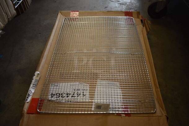 5 BRAND NEW IN BOX! Winco Model PGWS-2416 Metal Cooling Racks. 16x23.5x1. 5 Times Your Bid! - Image 1 of 4