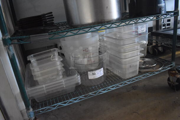 Tier Lot of Various Items Including Poly Bins! - Image 4 of 4