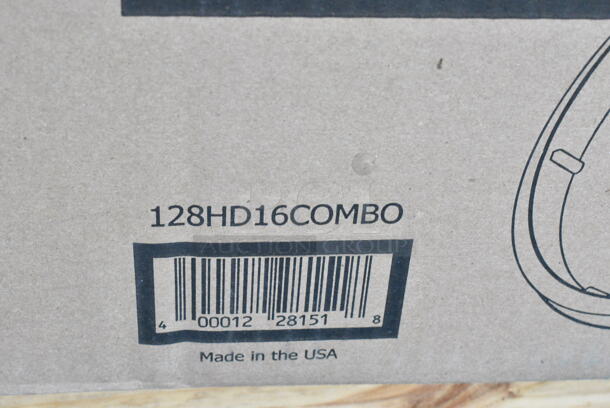 28 BRAND NEW Boxes Including 129MCR32B Choice 32 oz. Black Round Microwavable Heavy Weight Container with Lid 7 1/4" - 150/Case, 130BKFKSNH Choice Black Heavy Weight Wrapped Plastic Cutlery Pack with Napkin - 500/Case, 128HD8COMBO Choice Heavy Duty 8 oz. Microwavable Translucent Plastic Deli Container and Lid Combo Pack - 240/Case, 128HD8COMBO Choice Heavy Duty 8 oz. Microwavable Translucent Plastic Deli Container and Lid Combo Pack - 240/Case, 128HD16COMBO Choice Heavy Duty 16 oz. Microwavable Translucent Plastic Deli Container and Lid Combo Pack - 240/Case, 500CC9 Choice 9 oz. Clear PET Customizable Plastic Squat Cold Cup - 1000/Case, 433NACHOL Carnival King Large Two Compartment Plastic Nacho Tray - 500/Case, 2 Box 394345L Noble NexGen Powder-Free Disposable Black Hybrid 3 Mil Thick Gloves - Large - 1000/Case, 500L8B Choice 8 oz. Tall Black Hot Paper Cup Travel Lid - 1000/Case, 795PTOKFT1 Choice Kraft Microwavable Folded Paper #1 Take-Out Container 4 3/8" x 3 1/2" x 2 1/2" - 450/Case. 28 Times Your Bid!  - Image 8 of 12