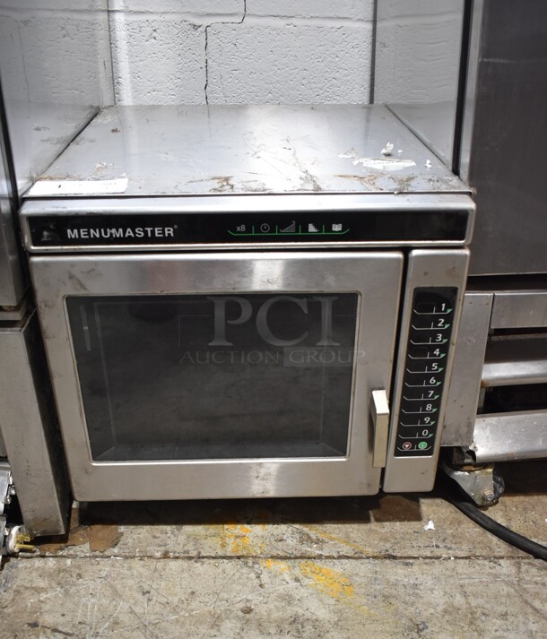 2018 Menumaster MRC30S2 Stainless Steel Commercial Countertop Microwave Oven. 208/240 Volts, 1 Phase. - Image 1 of 4