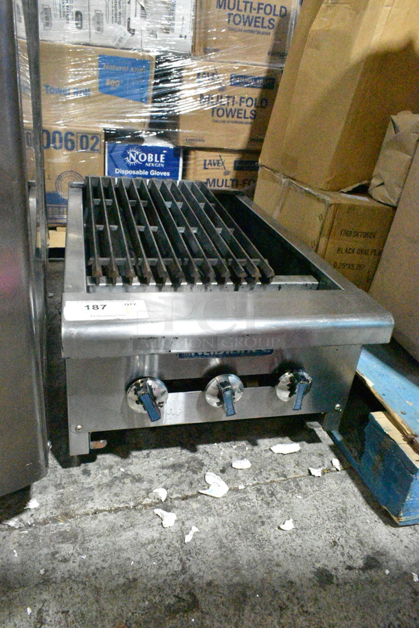 Radiance Stainless Steel Commercial Countertop Natural Gas Powered Charbroiler Grill. - Image 2 of 6