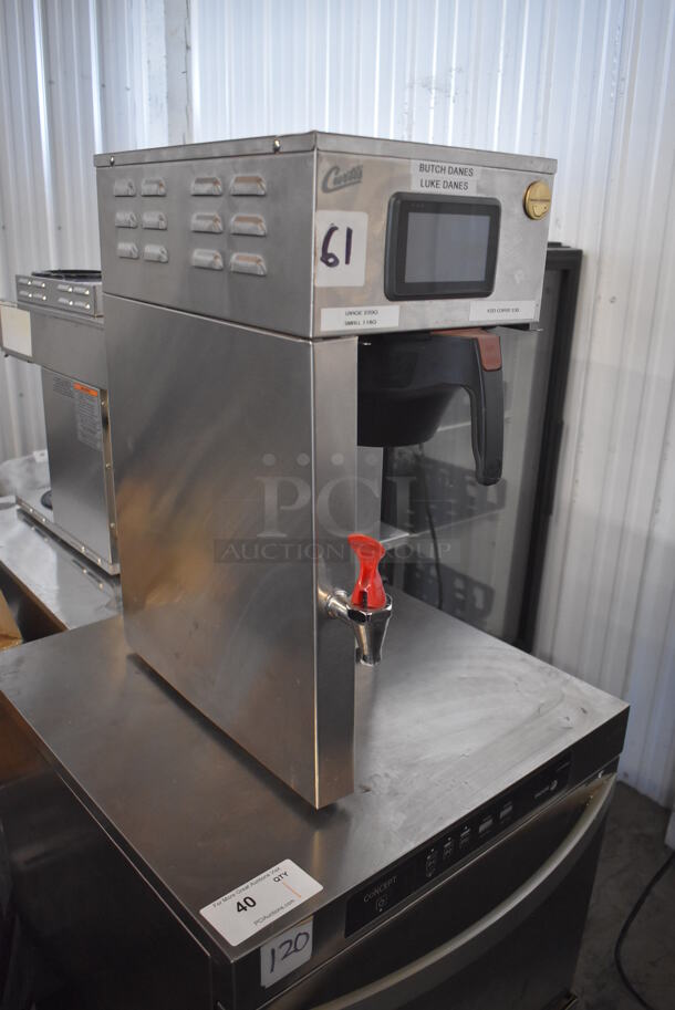 Curtis G4TP1S63A3100 Stainless Steel Commercial Countertop Coffee Machine w/ Hot Water Dispenser and Poly Brew Basket. 120/220 Volts, 1 Phase. - Image 2 of 5