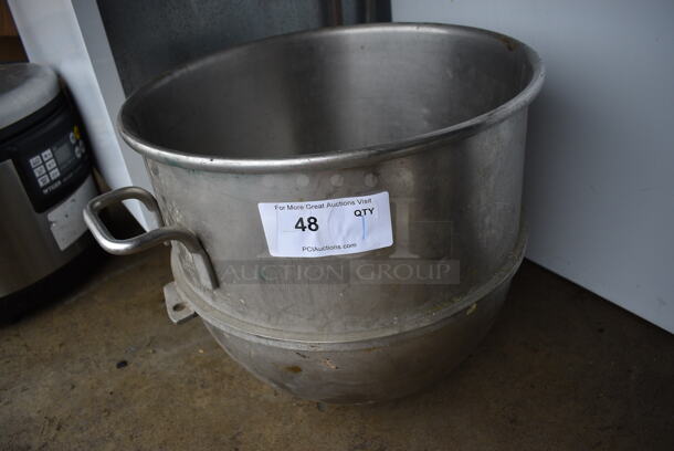 Hobart Model VMLHP40 Stainless Steel Commercial 40 Quart Mixing Bowl. 22x17x15.5 - Image 2 of 5