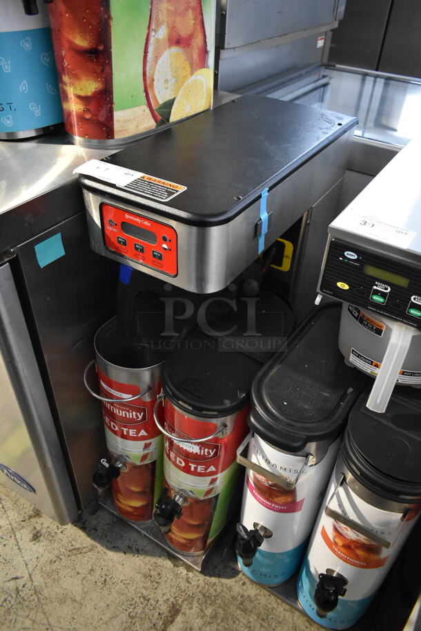 2021 Bunn ITB Stainless Steel Commercial Countertop Iced Tea Machine w/ 2 Beverage Holder Dispensers and Poly Brew Basket. 120 Volts, 1 Phase. - Image 2 of 6