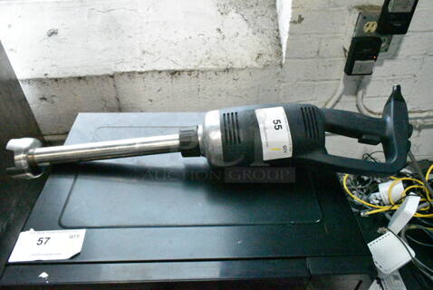 AvaMix 928ISB14 Commercial Immersion Blender. 120 Volts, 1 Phase. Tested and Working But Appears to Need a New Stick