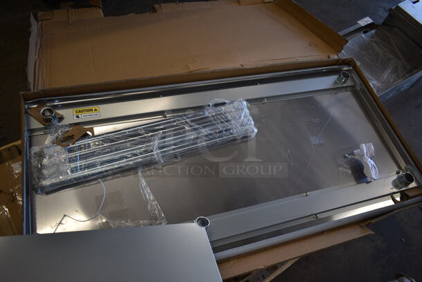 BRAND NEW SCRATCH AND DENT! Steelton 522ETSG3060 Stainless Steel Table w/ Under Shelf. Stock Picture Used as Gallery.  - Image 4 of 8