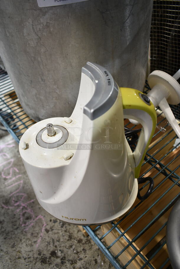 Hurom HU-100 Metal Countertop Juicer. 120 Volts, 1 Phase.  - Image 4 of 5