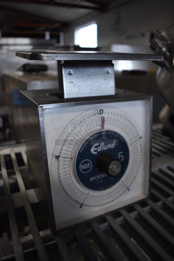 Edlund SR-5 Metal Countertop Food Portioning Scale. 7x7x9 - Image 3 of 5