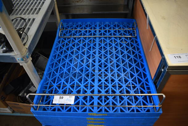 ALL ONE MONEY! Lot of Blue Poly Bread Baskets! 22.5x29x6 - Image 4 of 4