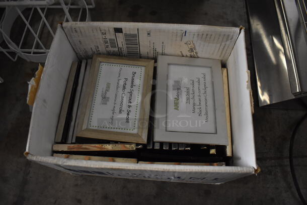 ALL ONE MONEY! Lot of 2 Boxes of Frames! Includes 7.25x0.5x5.25 - Image 3 of 6