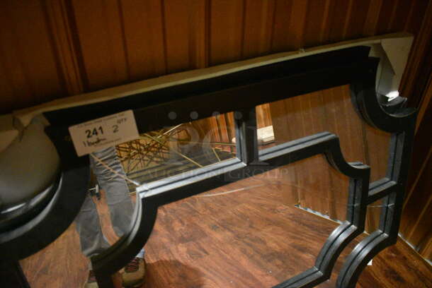 2 Framed Mirrors. One Is Broken; See Pictures. 40x1x30. 2 Times Your Bid! (bar) - Image 4 of 4