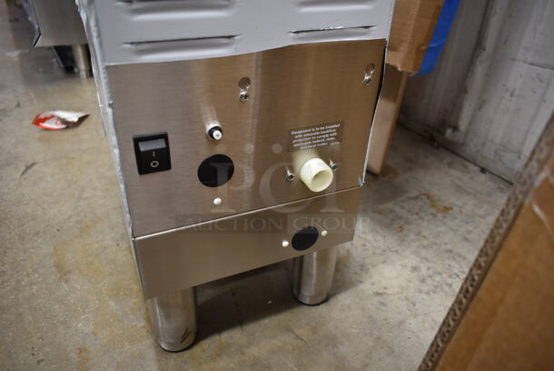 BRAND NEW SCRATCH AND DENT! Grindmaster Cecilware PBC-1V Stainless Steel Commercial Countertop Coffee Machine w/ Hot Water Dispenser and Poly Brew Basket. 208-240 Volts, 1 Phase.  - Image 9 of 9