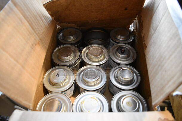 ALL ONE MONEY! Tier Lot of 2 Boxes of Candle Sticks and Box of Chafing Dish Fuel - Image 2 of 5