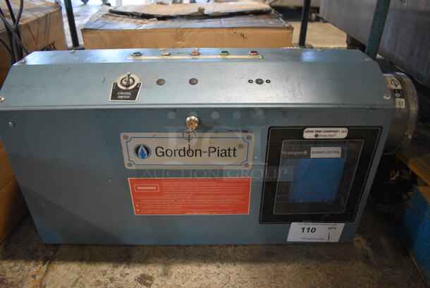 Gordon Piatt Metal Burner. 26.5x7x13. 