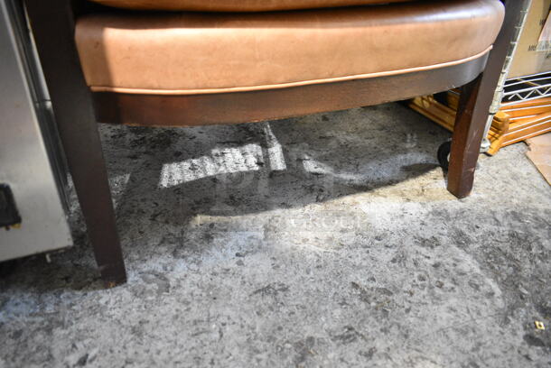 Wood Pattern Dining Height Chair - Image 2 of 4