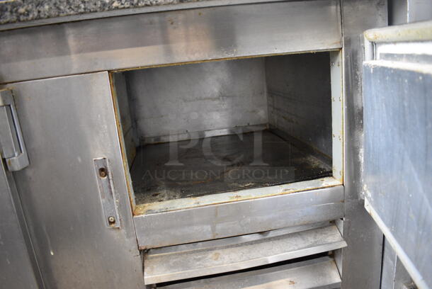 Bari Stainless Steel Commercial Dough Retarder w/ Granite Countertop on Commercial Casters. 76x30.5x48. Tested and Working! - Image 7 of 7