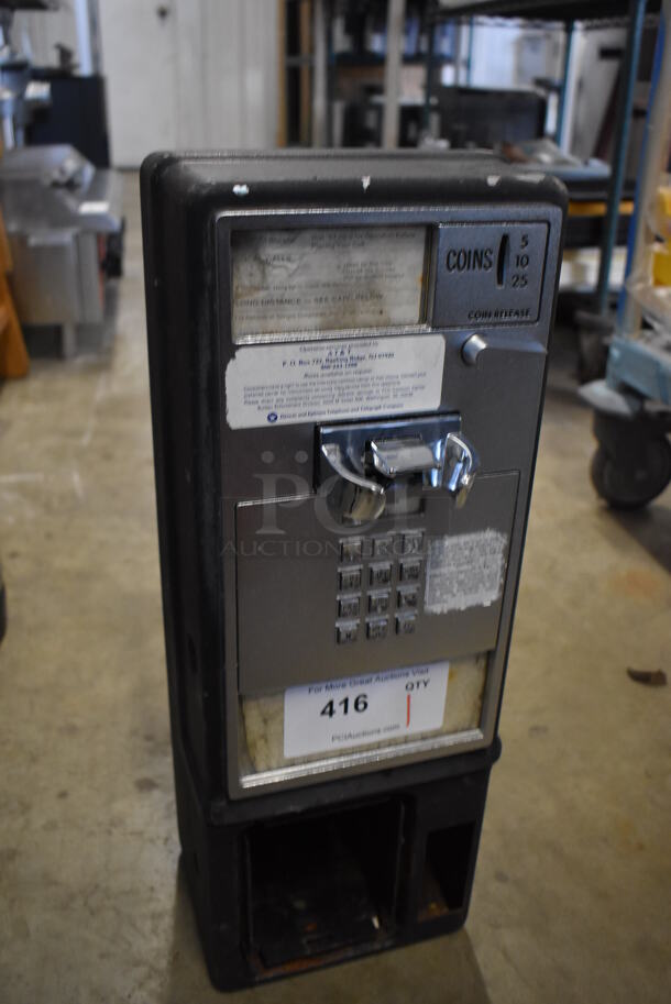 Metal Payphone Base. 8x6x21 - Image 3 of 6
