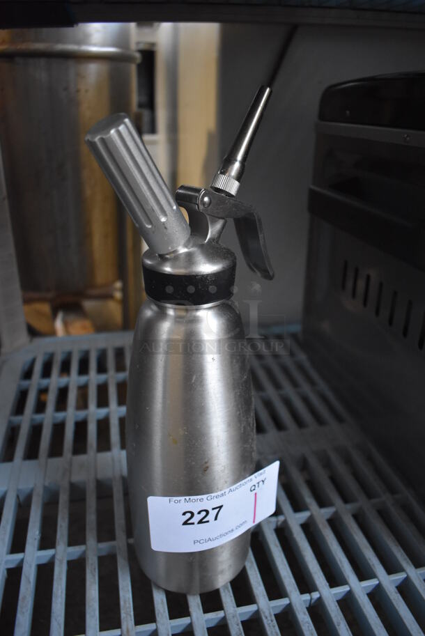 Metal Whipped Cream Dispenser.  - Image 2 of 3