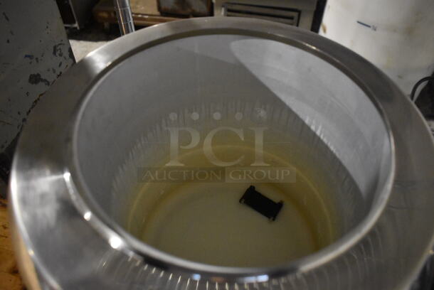 Alfa SW10SS Stainless Steel Commercial Countertop Soup Kettle Food Warmer. 110 Volts, 1 Phase. 12.5x13x14. Tested and Working! - Image 3 of 4