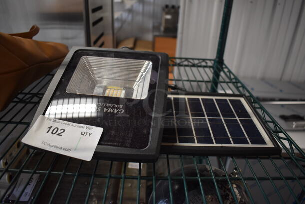 Gama Sonic Solar Light. 8x9x17 - Image 1 of 4