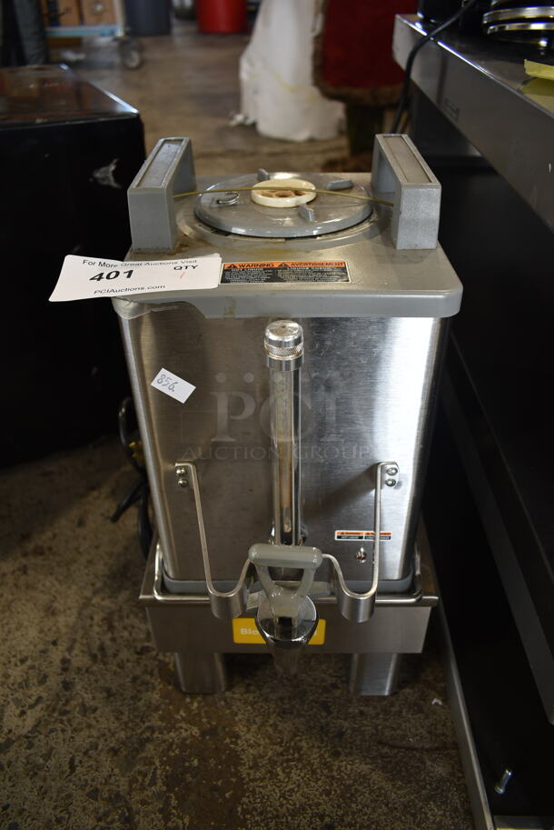 2017 Bunn 1SH STAND Stainless Steel Coffee Machine Stand w/ 2022 Bunn SH-S SERVER Coffee Satellite Server. 120 Volts, 1 Phase. Tested and Working! - Image 1 of 7