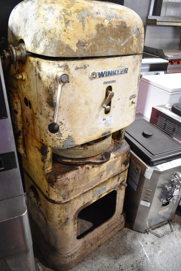 Winkler AUTOM Metal Commercial Floor Style Dough Divider. 208-240 Volts, 3 Phase.  - Image 2 of 8