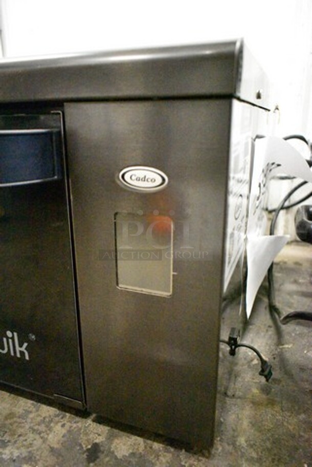 BRAND NEW SCRATCH AND DENT! 2024 Cadco VK-120 Stainless Steel Commercial Countertop Electric Powered Convection Oven. 120 Volts, 1 Phase. Tested and Working! - Image 5 of 9