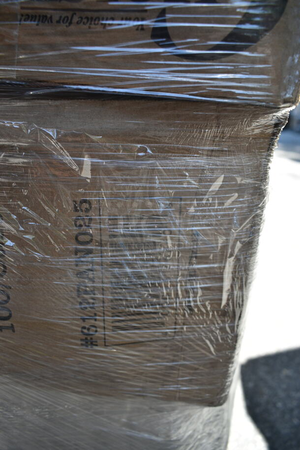 PALLET LOT of 19 BRAND NEW Boxes Including 500CC32P Choice Clear PET Plastic Cold Cup - 32 oz. - 500/Case, 394365L Noble Products Disposable Gloves Large, 612LOB15LBDC Choice 1.5 lb. Deep Oblong Foil Take-Out Container with Board Lid - 250/Case, 999PCC16W Choice 16 oz. White Poly Paper Cold Cup - 50/Pack, 500TW16S Choice 16 oz. Translucent Thin Wall Squat Plastic Cold Cup - 1000/Case. 19 Times Your Bid!  - Image 12 of 12