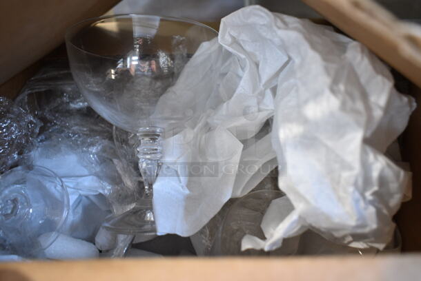 ALL ONE MONEY! Lot of 6 Tiers of Various Items Including Poly Drop In Bins, Candle Holders, Poly Pitchers and Glassware. Does Not Include Shelving Unit.   - Image 12 of 12