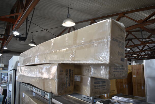 BRAND NEW IN BOX! Avantco 177SW72TCP Stainless Steel Commercial 72" High Wattage Strip Warmer with Toggle Controls. 120 Volts, 1 Phase. - Image 2 of 4