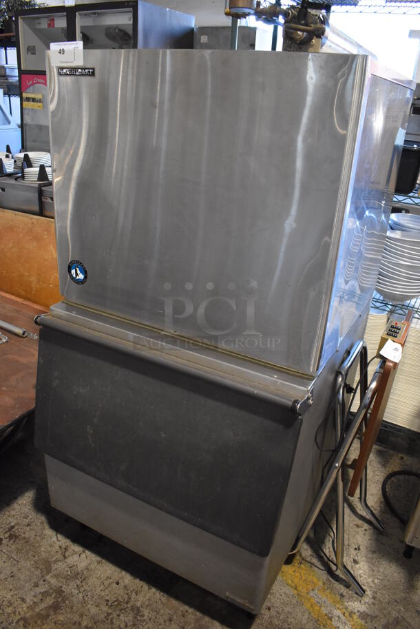 Hoshizaki KML-600MRH Stainless Steel Commercial Ice Head on Commercial Ice Bin. 208-230 Volts, 1 Phase. 31x33x60 - Image 2 of 5