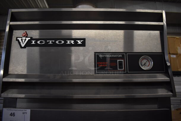 Victory RS-1D-S7 Stainless Steel Commercial Single Door Reach In Cooler. 115 Volts, 1 Phase. 27x35x84. Tested and Does Not Power On - Image 2 of 6