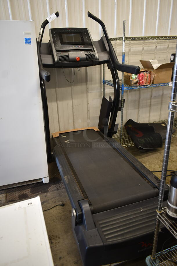 Freemotion i11.9 Metal Commercial Floor Style Treadmill. Tested and Powers On But Screen and Controls Do Not Work - Image 1 of 4