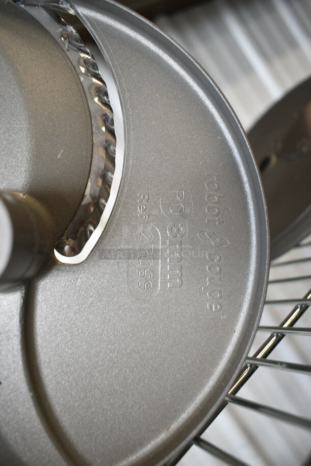 9 BRAND NEW SCRATCH AND DENT! Robot Coupe Metal Food Processor Blades Including ES6 1/4", E/S2 5/64", 3mm, J-3x3mm, Br 1/8". 9 Times Your Bid! - Image 11 of 12