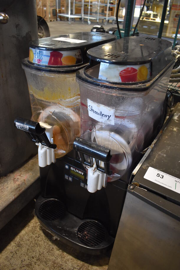 2015 Bunn ULTRA-2 Stainless Steel Commercial Countertop 2 Hopper Slushie Machine. 120 Volts, 1 Phase. 16x26x31. Tested and Working! - Image 2 of 6
