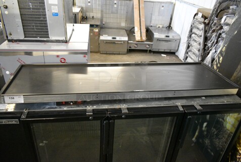 Hatco Gloray GRSB-66-1 Metal Commercial Countertop Heated Shelf. 120 Volts, 1 Phase. Tested and Working!