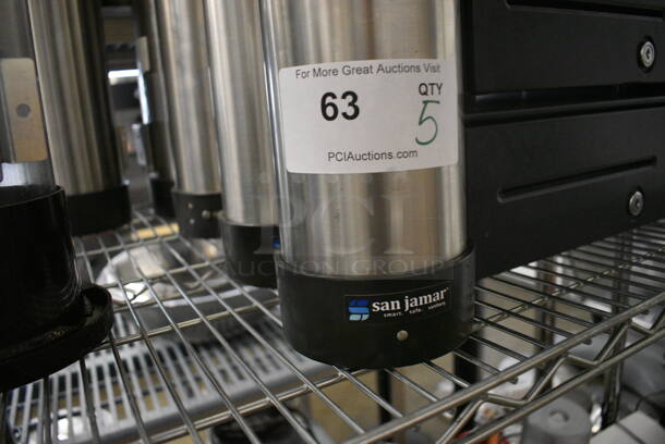 5 San Jamar Stainless Steel Cup Dispensers. 4.5x4.5x24. 5 Times Your Bid! - Image 3 of 3