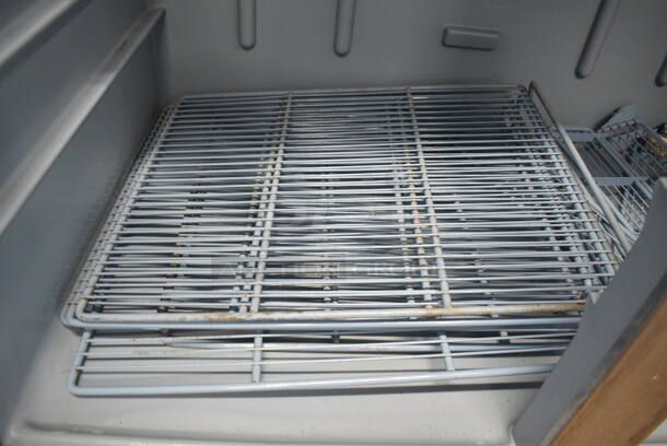 Delfield Stainless Steel Commercial 2 Door Reach In Cooler w/ Poly Coated Racks on Commercial Casters. Cannot Test - Unit Trips Breaker - Image 7 of 9