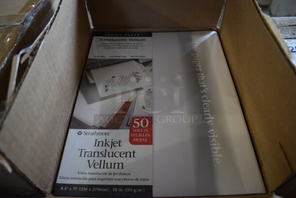 BRAND NEW Box of Strathmore Translucent Vellum Inkjet Paper - Image 3 of 4
