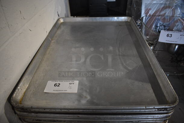 16 Metal Full Size Baking Pans. 18x26x1. 16 Times Your Bid! - Image 3 of 3
