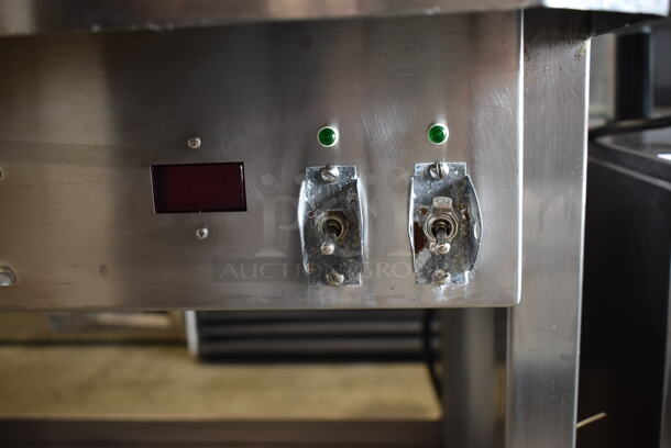 QualServ Stainless Steel Commercial Dumping Warming Station. Tested and Working! - Image 6 of 9
