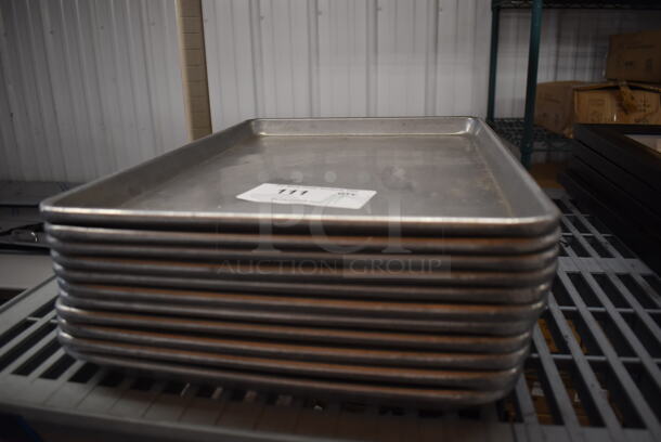 11 Metal Half Size Baking Pans. 13x18x1. 11 Times Your Bid! - Image 3 of 5